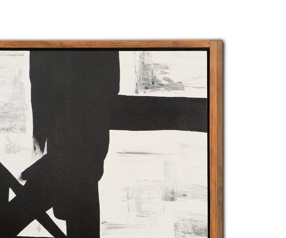 Art mural graphique abstrait Balkon