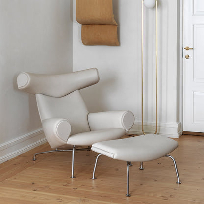 Ottoman Ox d'Erik Jörgensen Wegner pour chaises Ox/Queen