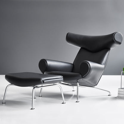 Ottoman Ox d'Erik Jörgensen Wegner pour chaises Ox/Queen