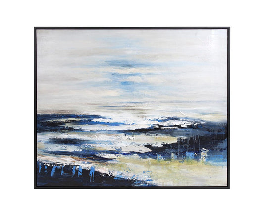 Art mural de la vallée luxuriante