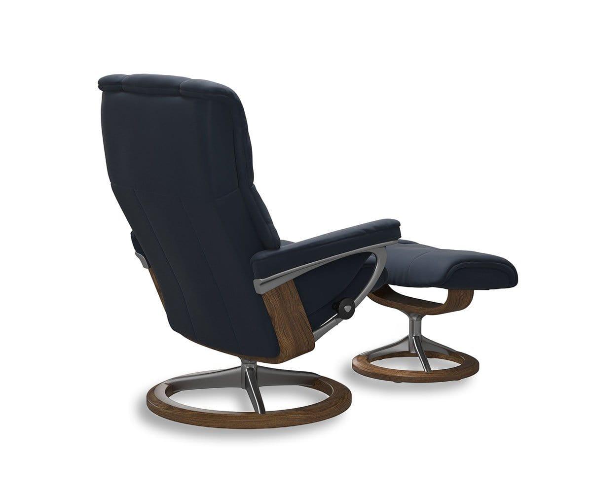 Fauteuil inclinable et ottoman Stressless® Mayfair avec base Signature