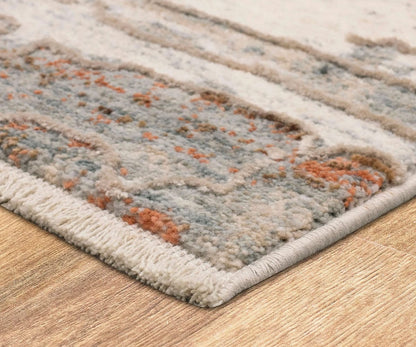 Tapis Karastan Solitude Silk Road - Crème et gris