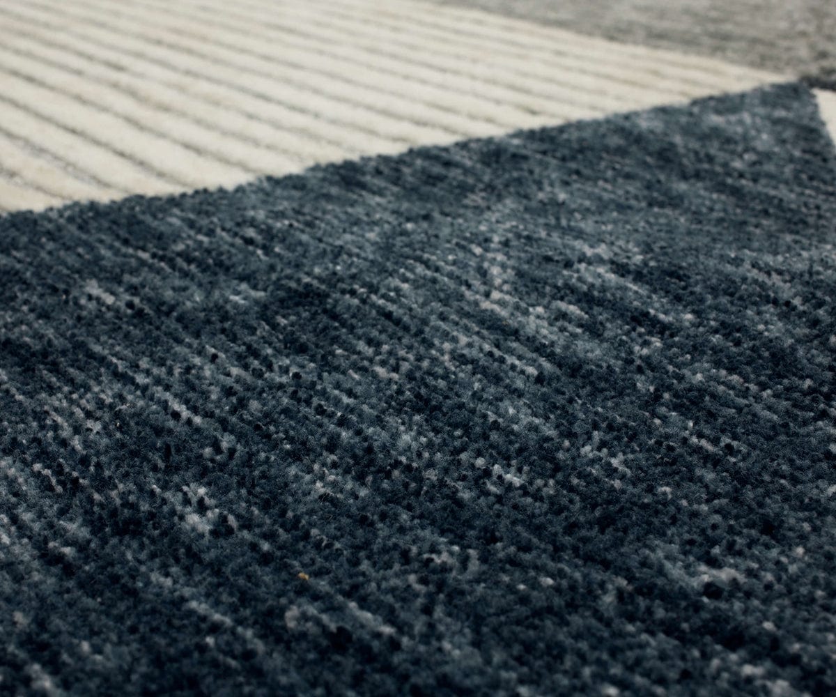 Tapis Oblique Karastan Bowen - Bleu